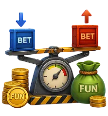 Progressive bet sizing