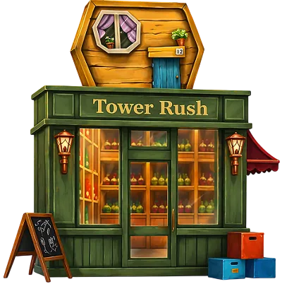 Visual style of Tower Rush